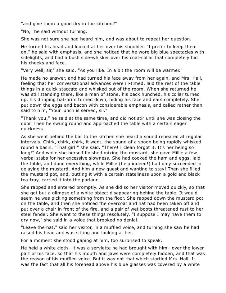 the invisible man summary the invisible man britannica